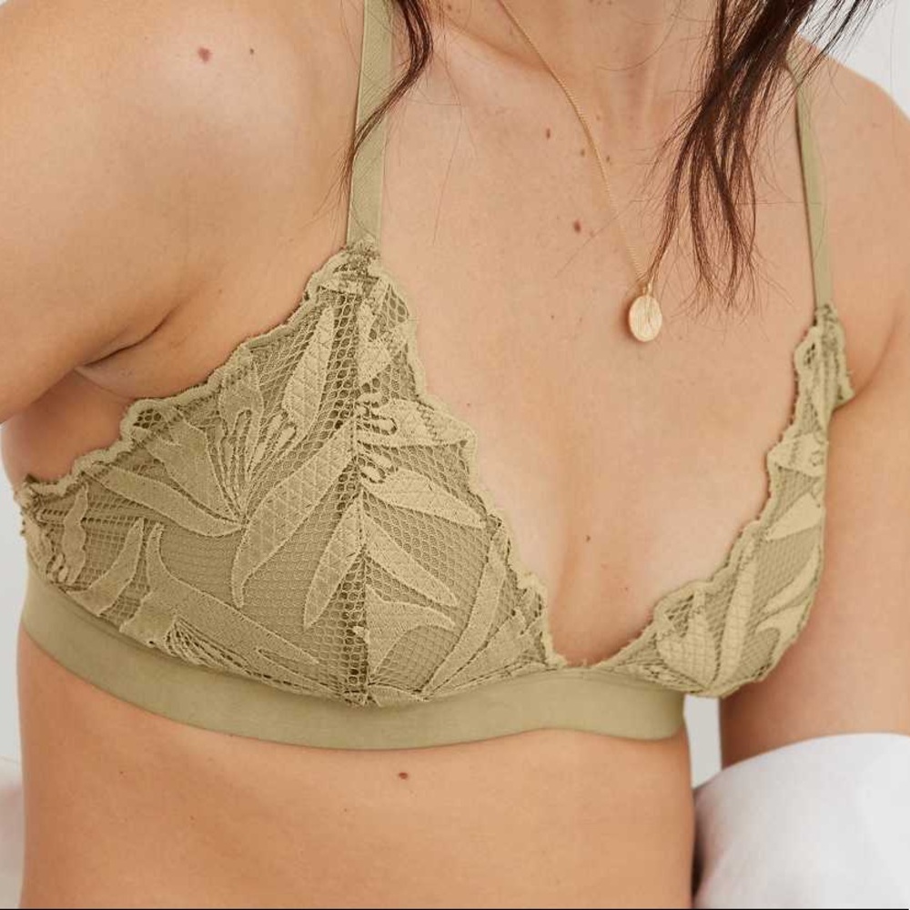 NEW AERIE green bralette size small